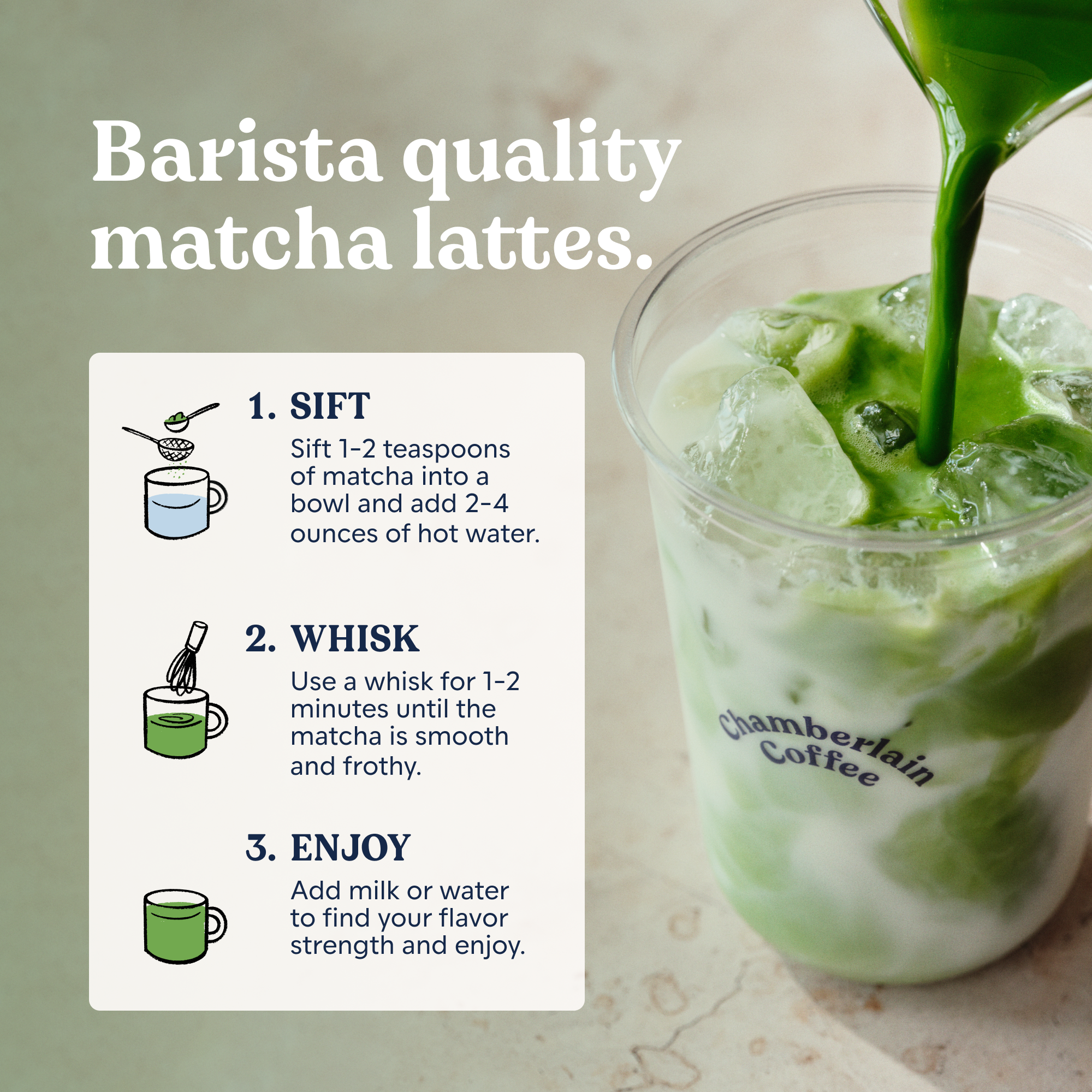 Matcha Green Tea Powder Starter Pack